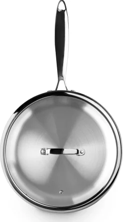 Sauteuse inox Triply Natural multicouche Ø 24 cm Ibili