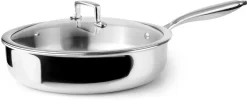 Sauteuse inox Triply Natural multicouche Ø 24 cm Ibili