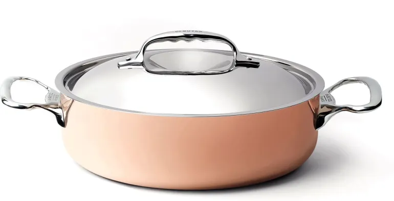 Sautoir cuivre/inox Prima Matera Ø 28 cm De Buyer