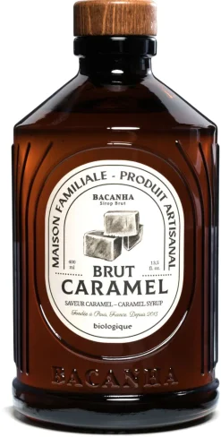 Sirop Bio caramel 40 cl Bacanha