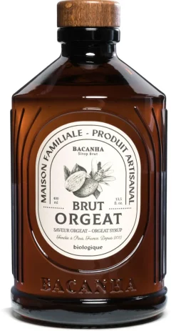 Sirop Bio d'orgeat 40 cl Bacanha