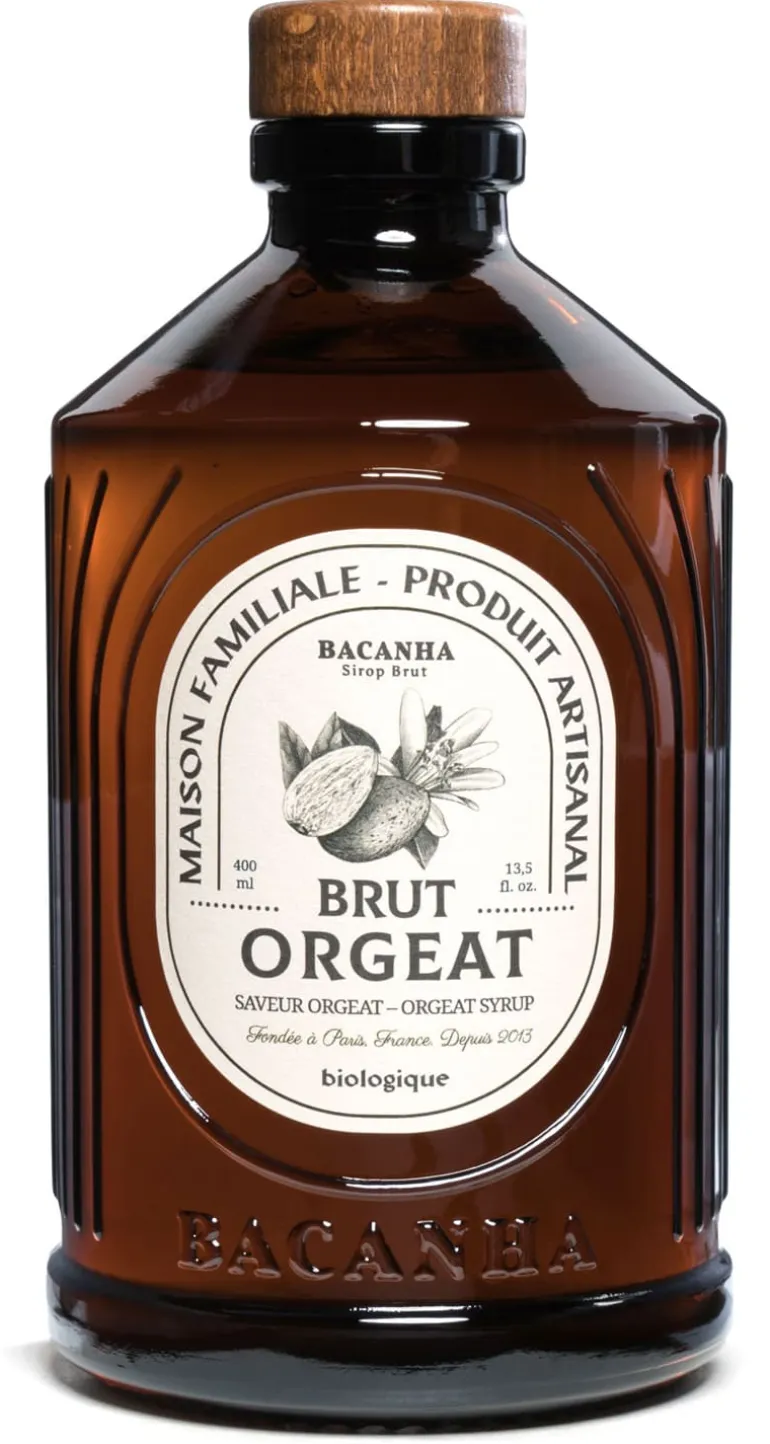 Sirop Bio d'orgeat 40 cl Bacanha
