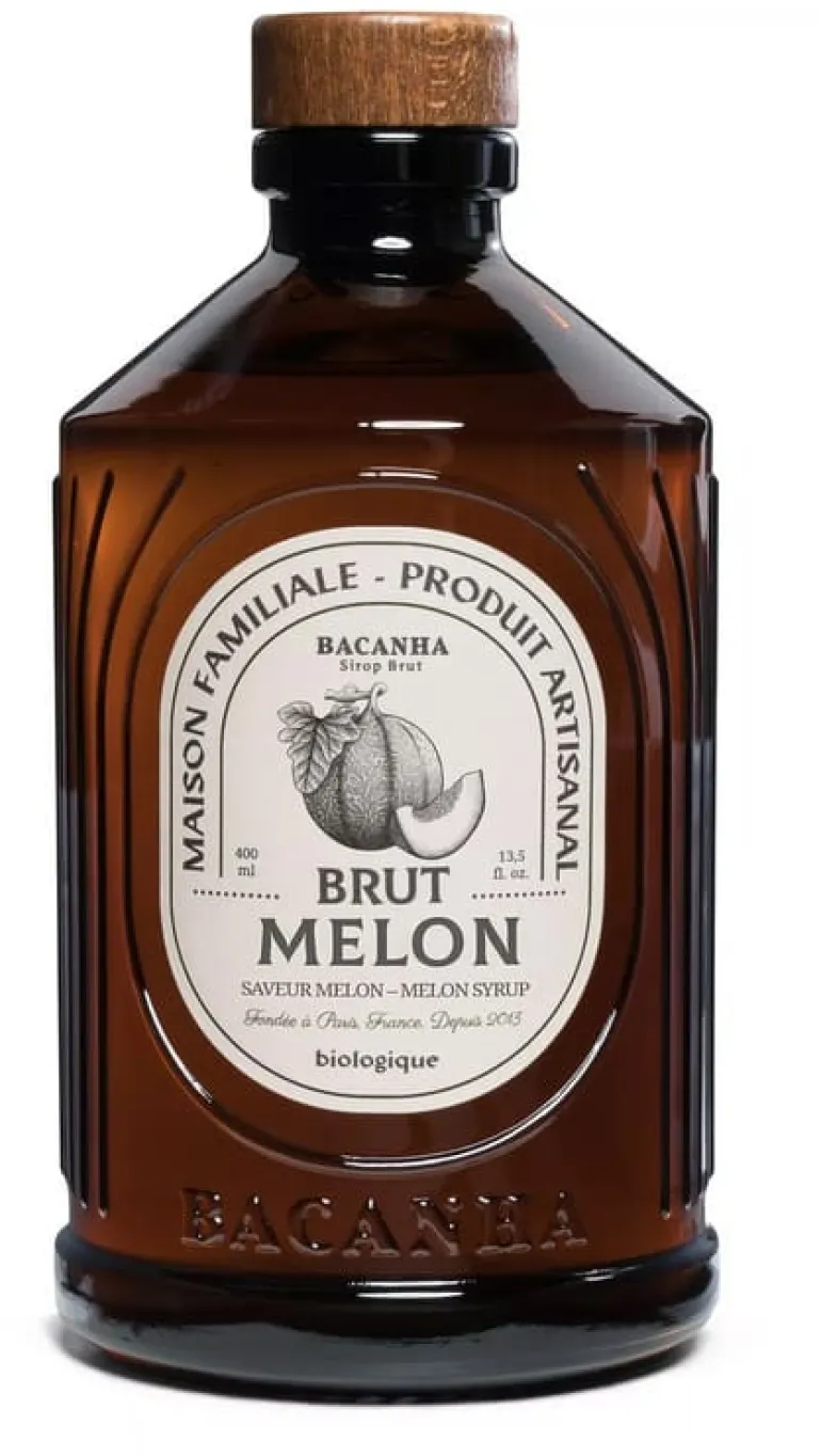 Sirop Bio melon 40 cl Bacanha