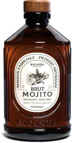 Sirop Bio mojito 40 cl Bacanha