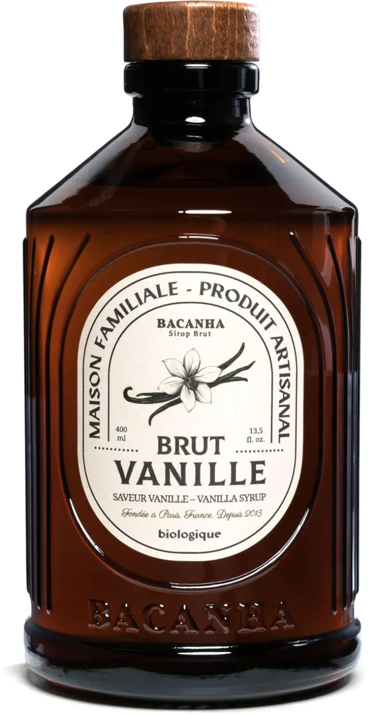 Sirop Bio vanille 40 cl Bacanha