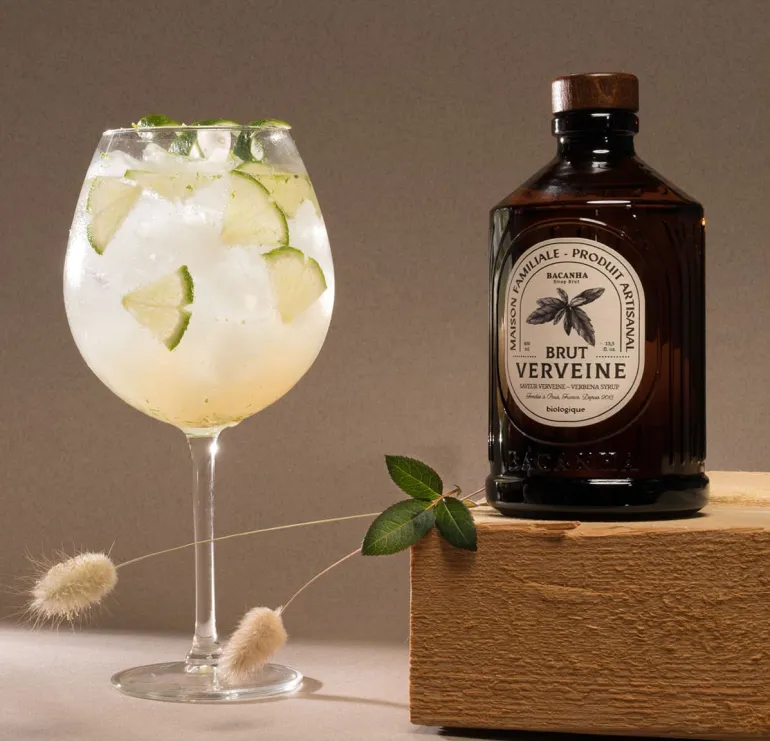 Sirop Bio verveine 40 cl Bacanha