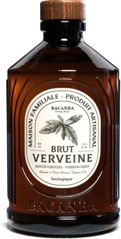 Sirop Bio verveine 40 cl Bacanha
