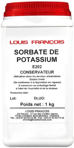 Sorbate de Potassium 1 kg Louis François
