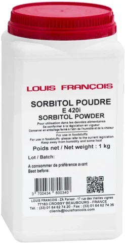 Sorbitol en poudre E420i 1 kg Louis François