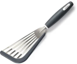 Spatule ajourée inox et silicone Lacor