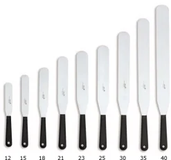 Spatule droite inox Lame 18 cm Déglon