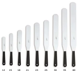Spatule droite inox Lame 21 cm Déglon