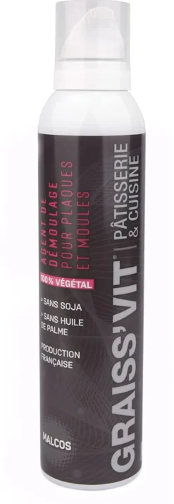 Spray de démoulage Graiss'Vit 200 ml Malcos