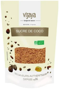 Sucre de coco Bio 500 g Vijaya