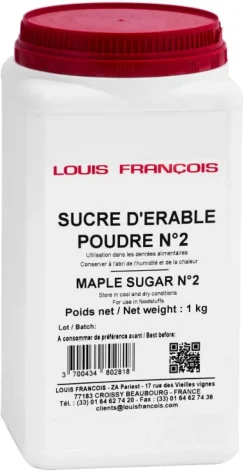 Sucre d'érable n°2 1 kg Louis François