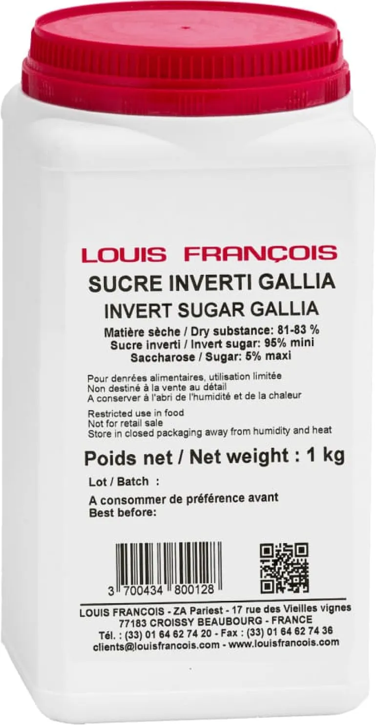 Sucre inverti (Trimoline) 1 kg Louis François