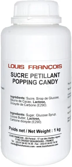 Sucre pétillant 1 kg DDM proche Louis François
