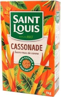 Sucre roux pure canne non raffiné 1 kg
