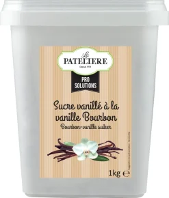 Sucre vanillé naturel à la vanille Bourbon 1 kg La Patelière
