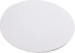 Support carton rond uni blanc Ø 24 cm (x 250) Nordia