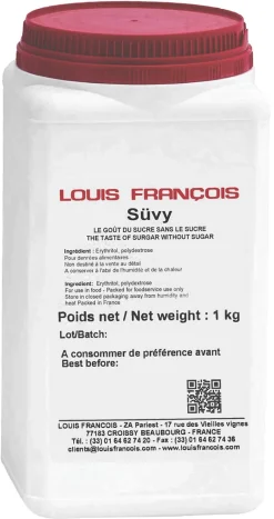 Süvy édulcorant en poudre 1 kg Louis François