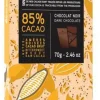 Tablette chocolat noir Abinao 85% 70 g Valrhona