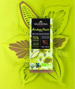 Tablette chocolat noir Andoa 70% 70 g Valrhona