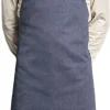 Tablier à bavette Iowa Denim L 110,5 x Lg 115 cm Clément Design