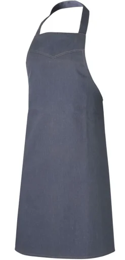 Tablier à bavette Iowa Denim L 110,5 x Lg 115 cm Clément Design