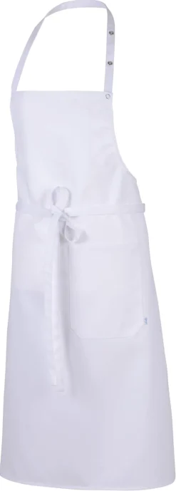 Tablier à bavette Loti Blanc ht 90 cm Robur