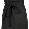 Tablier à bavette Loti Noir ht 90 cm Robur
