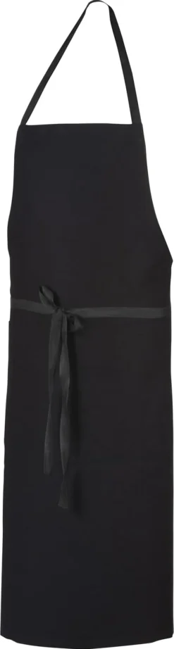 Tablier Pise avec bavette Noir ht 100 cm Robur