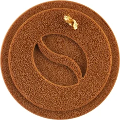 Tapis décor silicone mini grains de café Ø 6 cm x ht 2 mm Silikomart