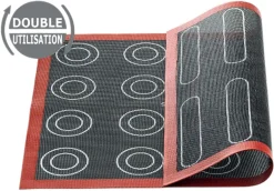 Tapis de cuisson spécial choux et éclairs 40 x 30 cm Silikomart