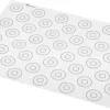 Tapis pâtissier en silicone pour macarons 40 x 30 cm De Buyer