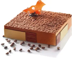 Tapis silicone motif grains de café Mallard Ferrière