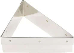 Tarte en triangles individuels Découpoir triangle décor Matfer