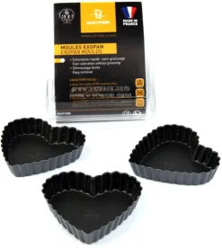Tartelette cœur (x 12) Exopan® Matfer