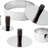 Tasseur à entremets ronds en inox Ø 12 cm Matfer