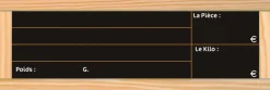 Étiquette ardoise (x 24) prix du pain