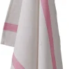 Torchon de cuisine "Taoste " à liteau rose Robur