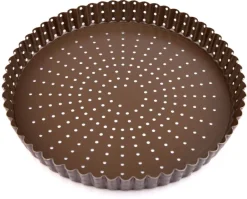 Tourtière cannelée fond perforé mobile Ø 20 cm Gobel