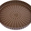 Tourtière cannelée fond perforé mobile Ø 28 cm Gobel