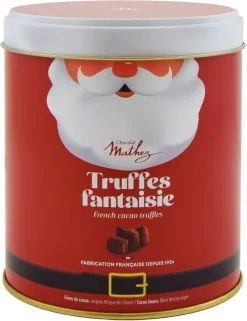 Truffes fantaisie Noël Crêpe dentelle 250 g Chocolat Mathez