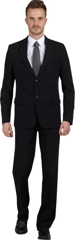 Veste de service homme noire Bari Taille 56 Robur