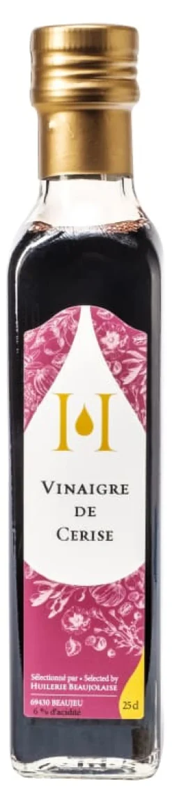 Vinaigre de cerise 25 cl Huilerie Beaujolaise
