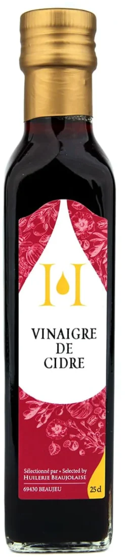 Vinaigre de cidre 25 cl Huilerie Beaujolaise