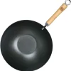 Wok acier anti-adhésif à fond plat Ø 30 cm Dexam